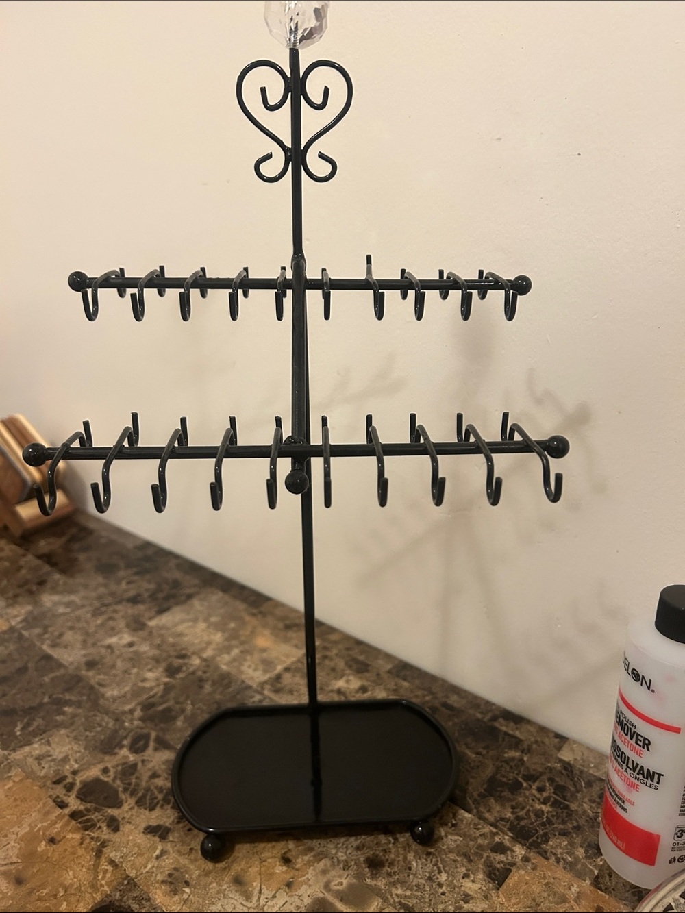 Earring and necklace stand